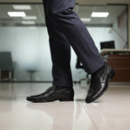 Men’s Black Premium Formal Loafers | Soft Padding Hand-Made Article
