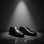 Men’s Black Premium Formal Loafers | Soft Padding Hand-Made Article