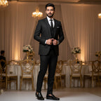 Men’s Black Premium Formal Loafers | Soft Padding Hand-Made Article