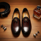 Pure Hand Made Leather Loafer With Comfortable Rubber Sole
