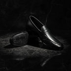 Men’s Black Premium Formal Loafers | Soft Padding Hand-Made Article